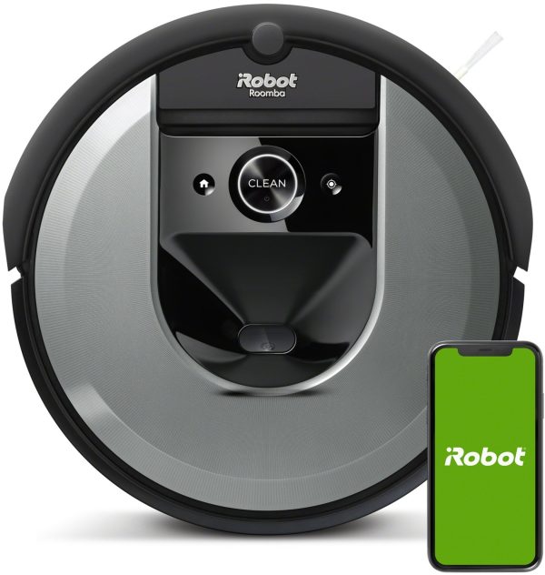 Roomba i7 Staubsaug-Roboter grau/schwarz