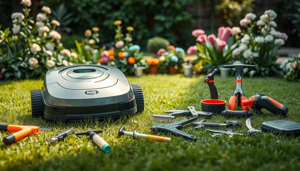 Gartenroboter Pflegeleitfaden