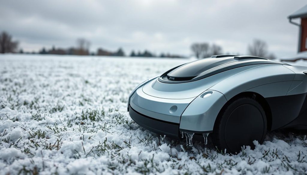 Mähroboter ab wann Winterpause?