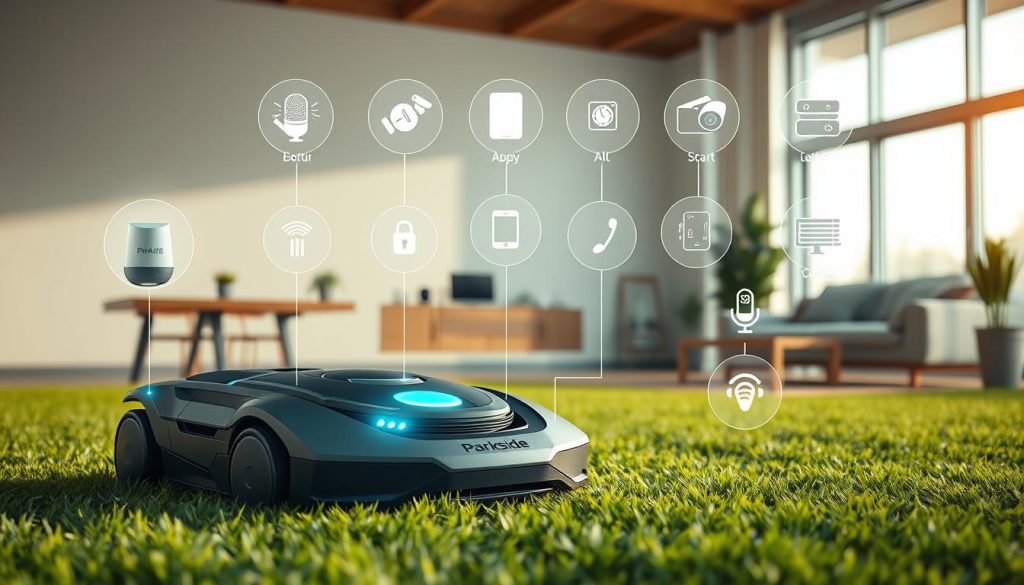 Smart-Home-Kompatibilität des Parkside Mähroboters